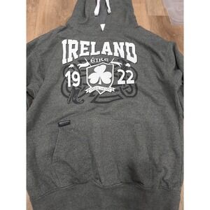 Ireland ÉIRE 1922 Celtic Nation Hoodie M Traditional Craftwear Emerald Isle